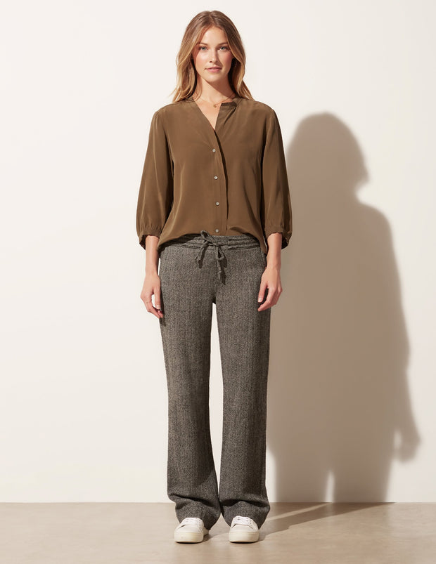 Straight Leg Drawstring Pant