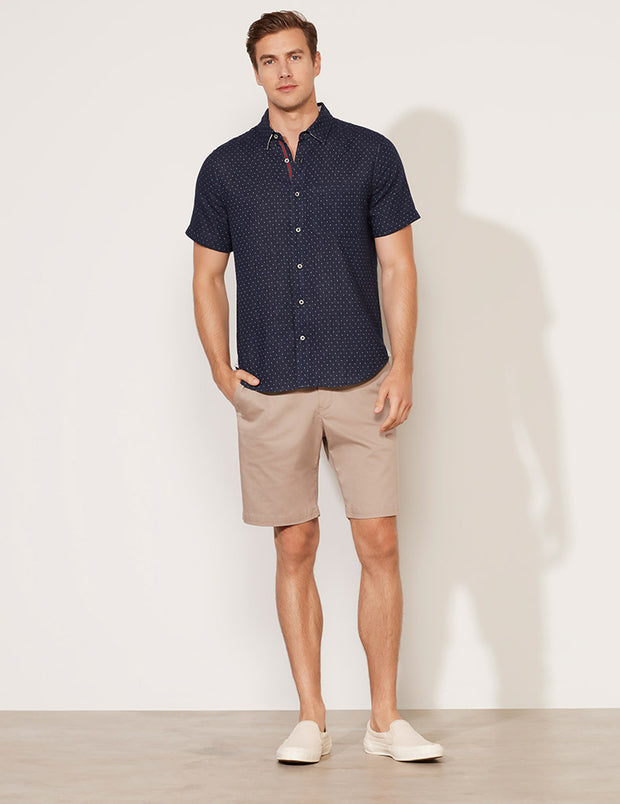 Double Faced Short Sleeve