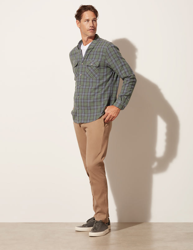 Double Pocket Long Sleeve Shirt