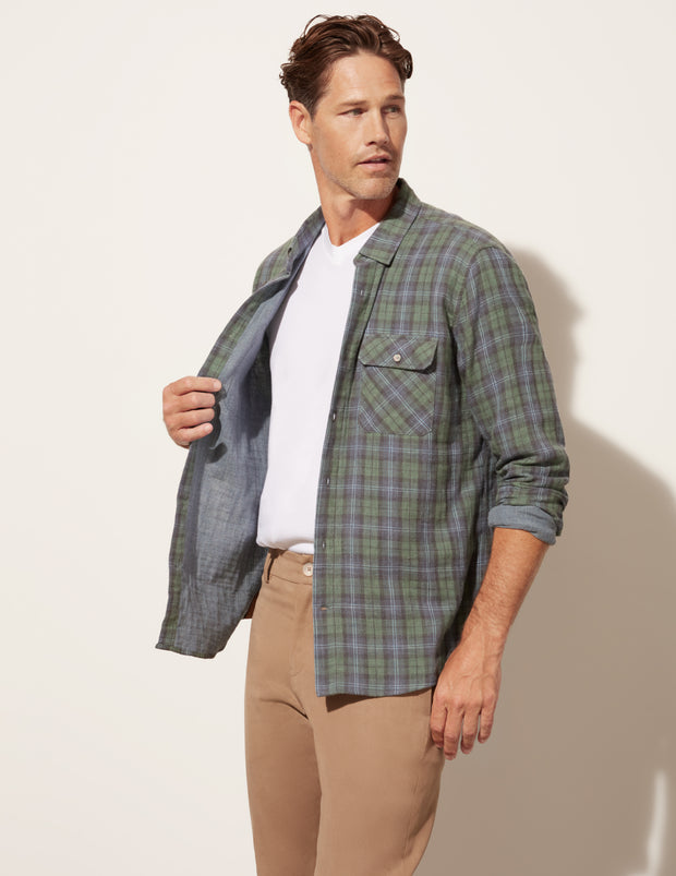 Double Pocket Long Sleeve Shirt