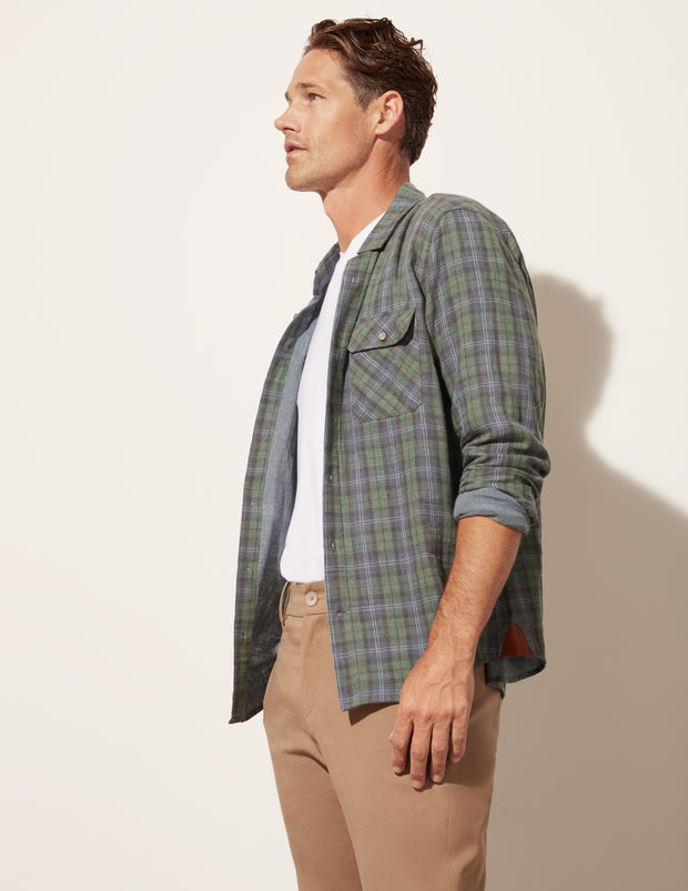 Double Pocket Long Sleeve Shirt