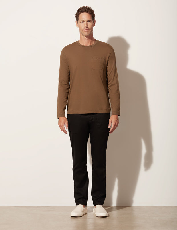 Long Sleeve Pocket T Shirt