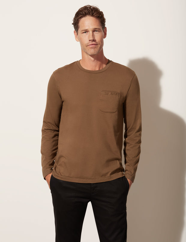 Long Sleeve Pocket T Shirt