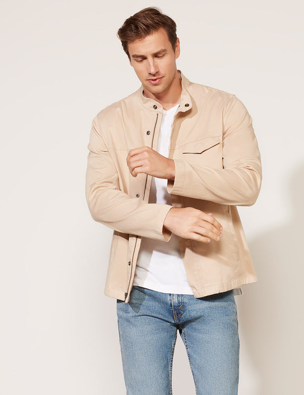 Washed Twill Jacket