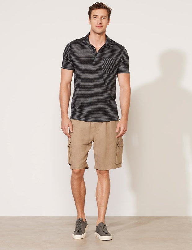 Drawstring Cargo Short