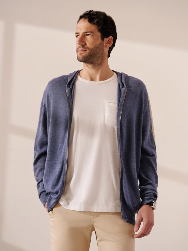 Cashmere Stripe Hoodie