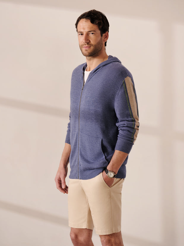 Cashmere Stripe Hoodie