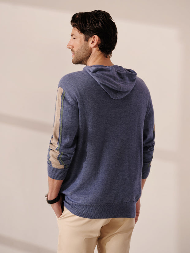 Cashmere Stripe Hoodie