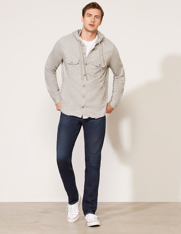 Hooded Shirt Jacket