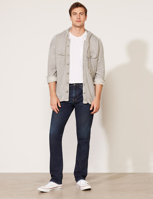 Hooded Shirt Jacket