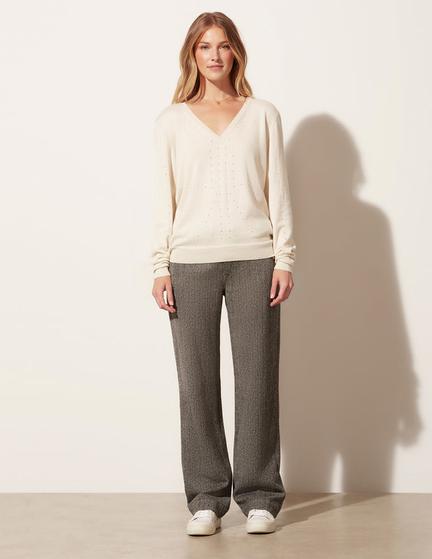 Nob Hill V Neck Sweater