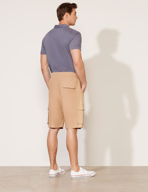 Drawstring Cargo Short